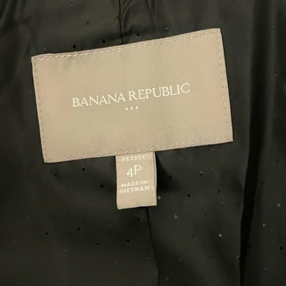 Banana Republic Grey Business Fitted Blazer - Picture 5 of 5